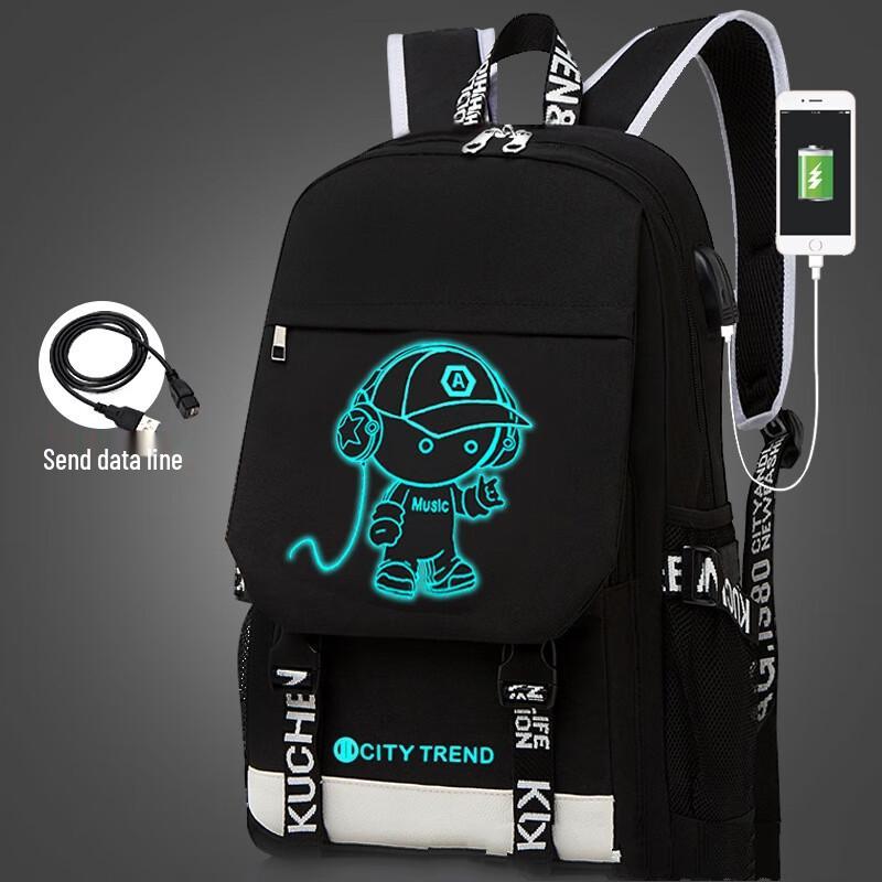 Li Shen Music Prince Casual Travel Backpack