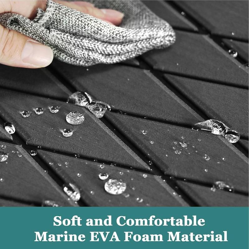 1900*350*5mm Diamond Pattern EVA Foam Material Carpet Mat Anti-slip for Yacht Kayak Marine Accessories Boat Decking Flooring Mat