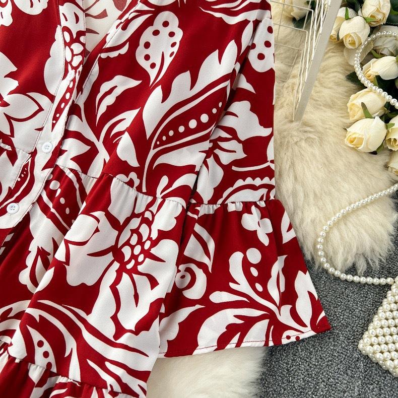 Женская одежда больших размеров с принтом Vestdios — фото 12