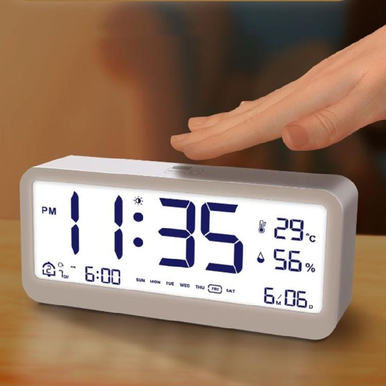 Silents Electronic Digital Clock with Nighttimes Visibilitys Automatic Brightness Clock for Living Room or Study