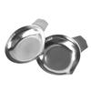 Stainless Steel Weighing Dish Trays for Kitchen Scale Jewelry Herbs Baking & Analysis Precise Measurements Easy To Clean