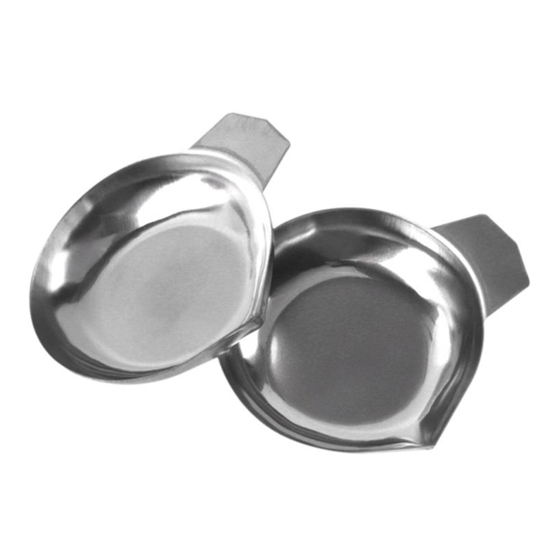 Precise Stainless Steel Mini Weighing Dishes Excellent for Accurate Measurements In Kitchens and Laboratories Analysis