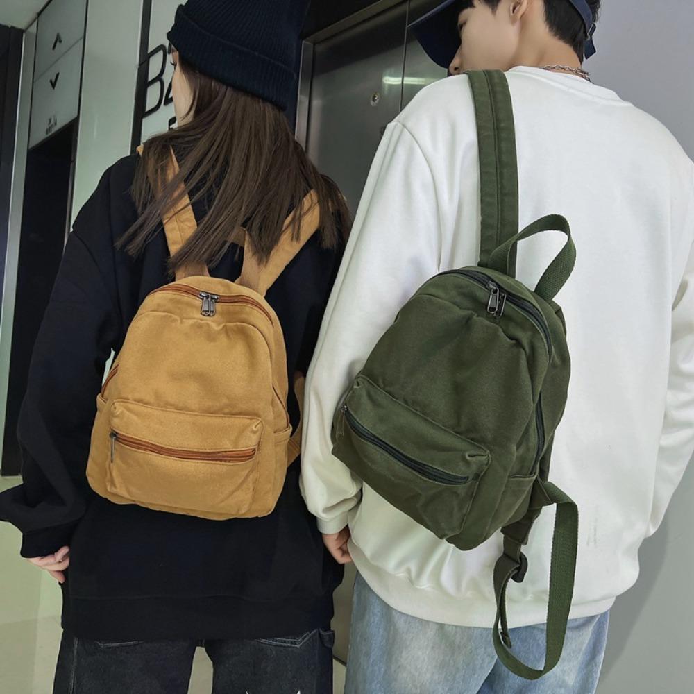 

All Match Mini Rucksack Unisex Mini Backpack Simple School Backpack Girls