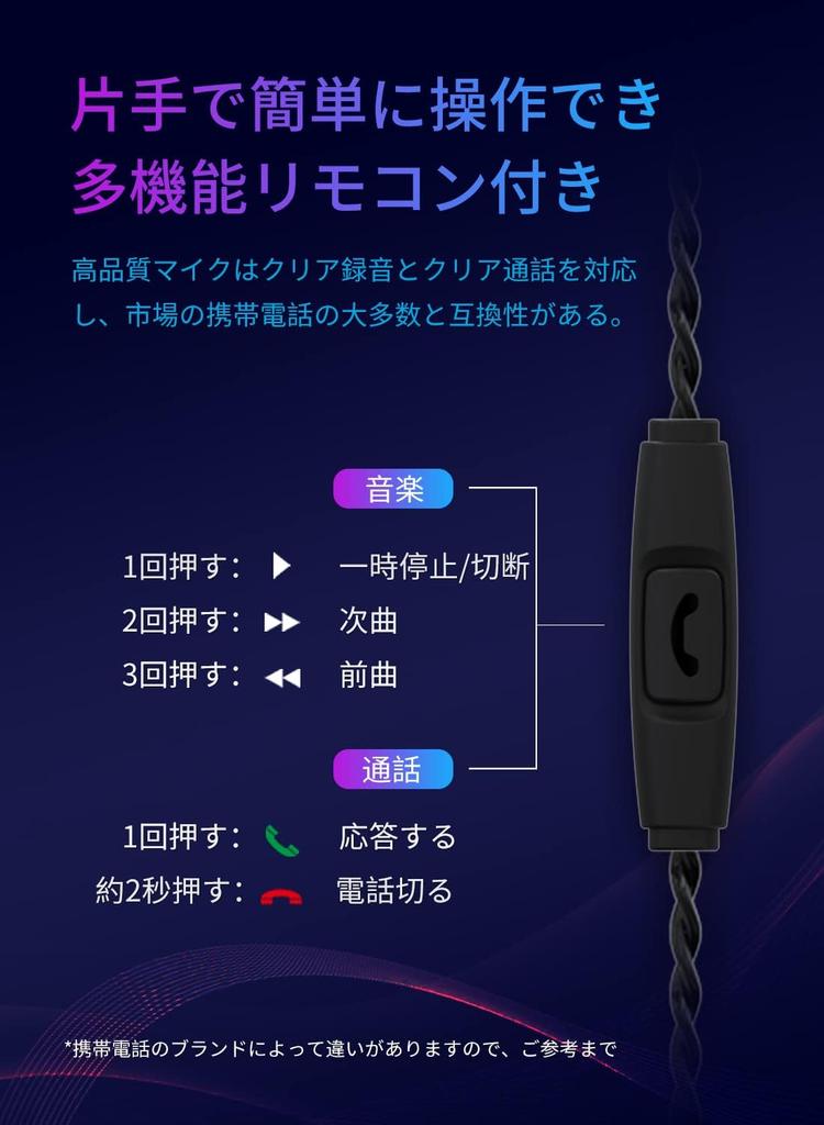 KBEAR Storm Wired 10mm Dynamic Deep HIFI Sound Ergonomic Improved High Sound Perfect for Music and Gaming with In-Ear Monitors, Earphones, In-Ear