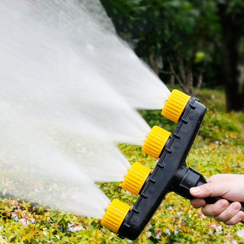 Plastic Sprayed Head with 360 Degree Angles Adjustment for Uniform Water Distribution in Flowerbeds and Vegetable Garden