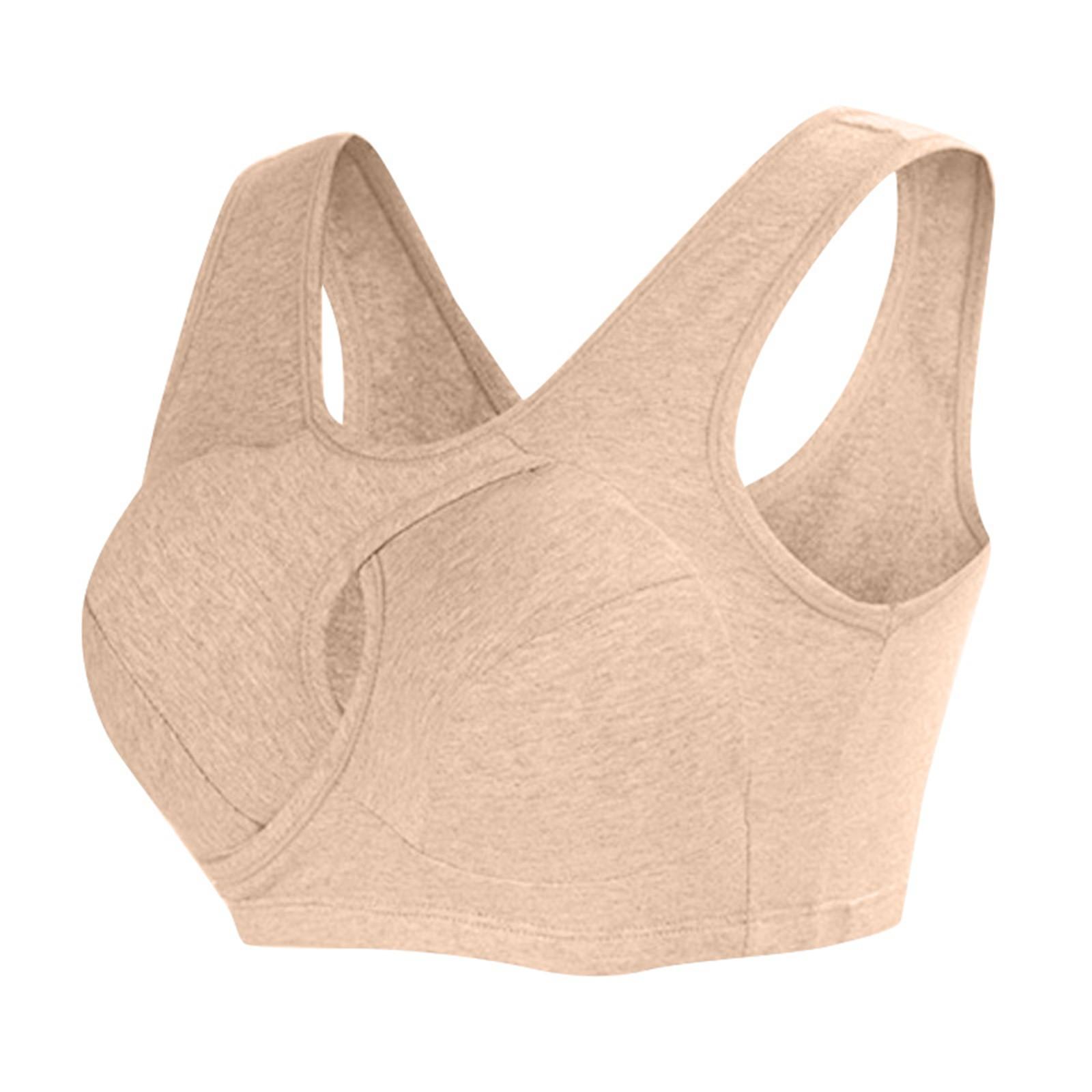 

Women Seamless Wireless Bra Comfortable Breathable Soft Fabric Stretch Support Full Coverage Everyday Underwear S