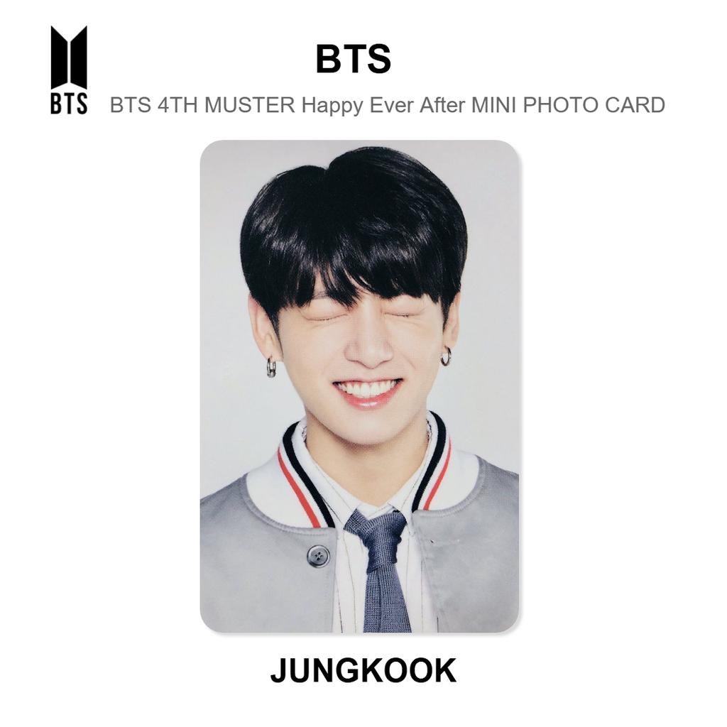 BTS BTS 4TH MUSTER Happy Ever After MINI PHOTO CARD Official Photocard
