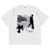 T-shirt Unisex 2026 Manica Corta Stampa Ombra Y2k Top Magliette Harajuku Streetwear Grafica Vintage Estetica Coreana Abbigliamento
