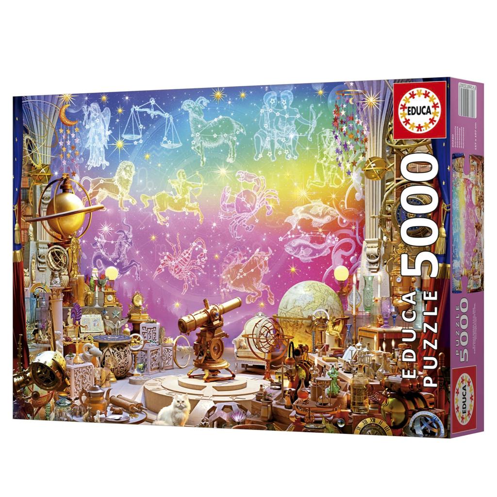Puzzle - EDUCA - Astrologie - 5000 Teile - 157 x 107 cm - Für Erwachsene - Thema Wissenschaft und Weltraum
