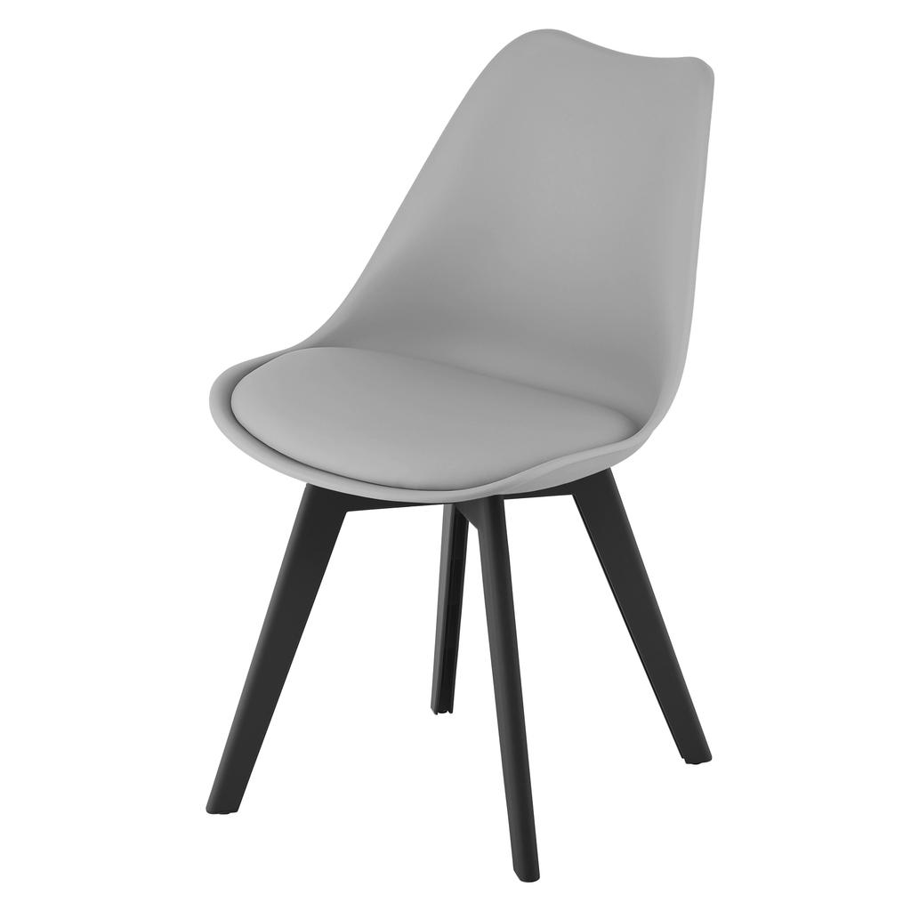 MARK chair - gray / black legs x 1