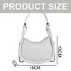 Spring and Summer New PU Leather Bag Joker Simple Shoulder Bag Hand Slung Underarm Bag
