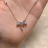 Sweetheart Glory Bow Necklace: 2023 Trendy, Cute Clavicle Chain