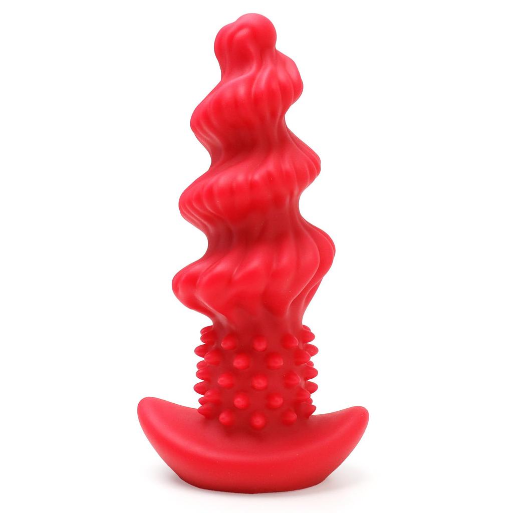 Anal Anchor Liquid M TaRiss's Plug, Threaded, Protrusions, Base, Silicone,