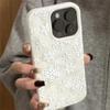 Wrinkled Texture Cute Snowflake Phone Case for iPhone 17 Pro Air 16 15 14 13 12 11 Pro Max 14 15 16 Plus Shockproof Soft Cover