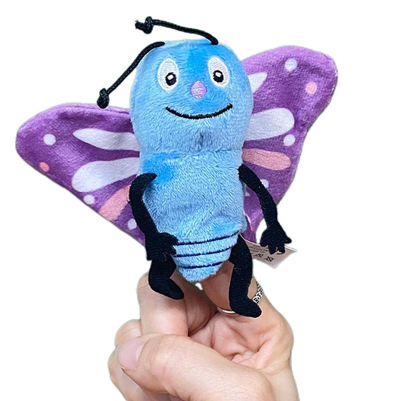 Marine Animal Pp Cotton Filled Plush Animal Finger Puppet For  Family Fun