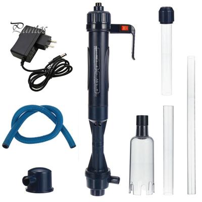 Multi Function Plastic Siphon Adjustable Fish Tool Water Filter Pump for Aquarium