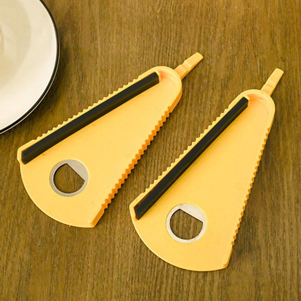 Anti Slip Beverage Bottle Opener 4 in 1 Lid Remover Portable Jar Opener  for Beer Coke Jam Beverage