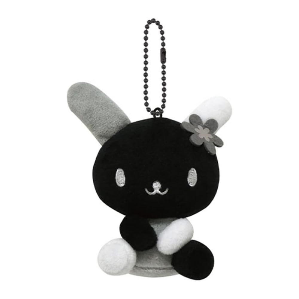 K Company Sanrio Characters Monochrome Series Ball Chain Mascot Usahana 10x8x7cm Plush Toy