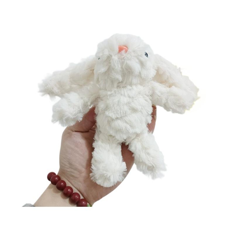 Cute Lop-eared Rabbit Plush Pendant Rabbit Doll Keychain Bag Pendant Doll Birthday Gift Toy
