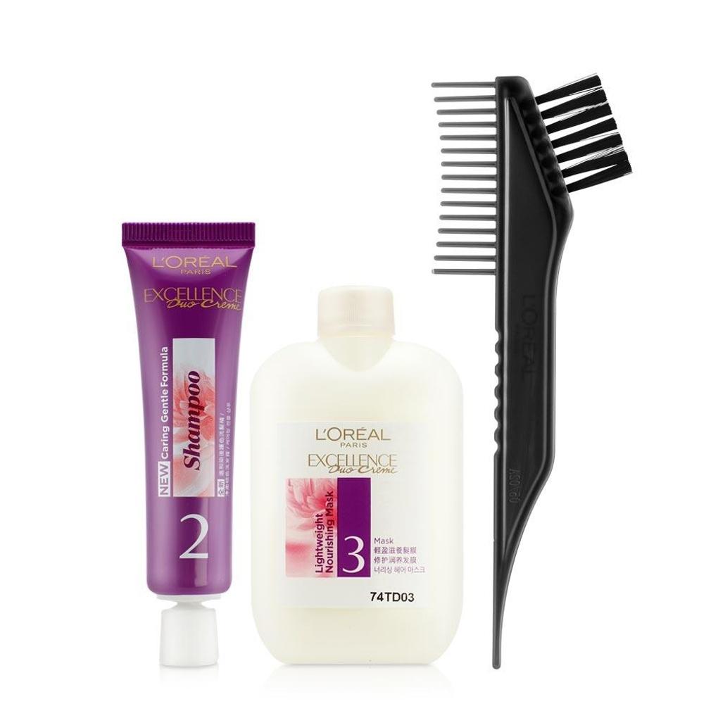 L'Oréal Excellence Duo Cream Hair Dye / No. 5 Natural Brown