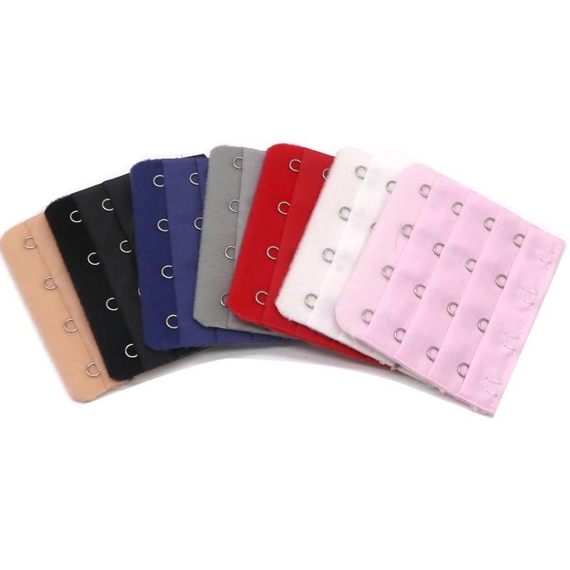 Bra Extender 4 by 4 Rows of Hooks Red