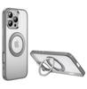 For iPhone 16 Pro Max Case Rotating Magnetic Kickstand TPU+PC Protective Cover