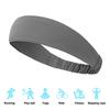 Men Women Running Headband Solid Color Elastic Fashion Workout Headband Moisture Wicking Breathable Gym Sweat Band Fitness Yoga