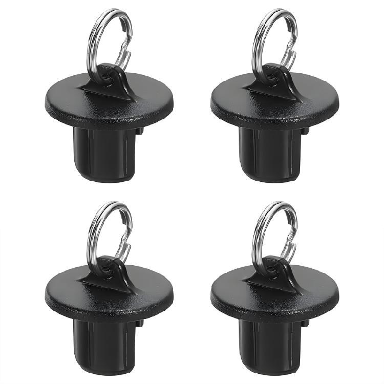 8Pcs Roller Shade End Cap Cover, Sunshades End Cap with Steel Pull Rings, Roller Up Blinds Universal Replacement for Outdoor Indoor Roller Shutter