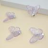 Purple Butterfly Hairpins Girl Hair Clips Barrettes Women Sweet Hair Ornament Rainbow Headwear Fashion Hair Accessories