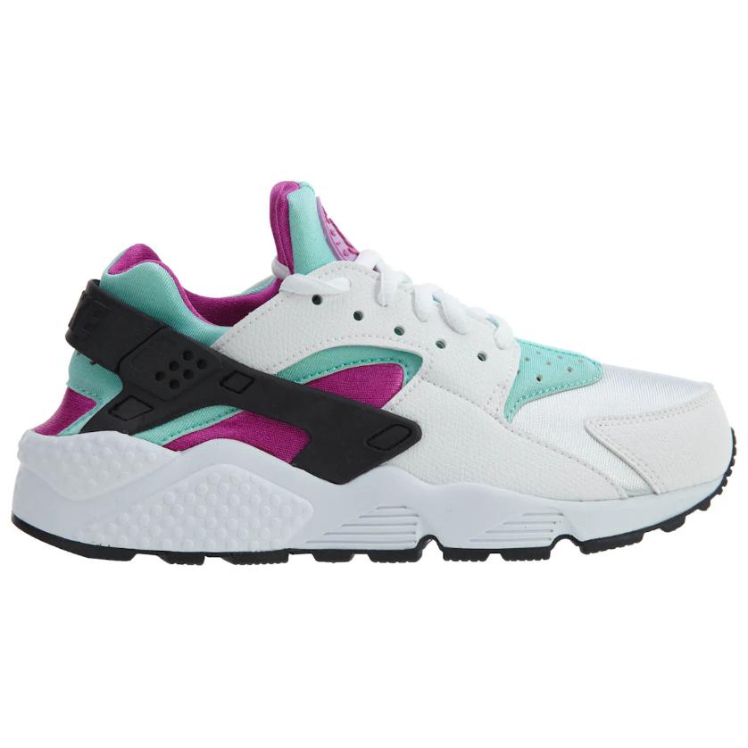 New Nike Air Huarache Run White Fchs Flsh Artsn Tl Fchs Women's 634835-104
