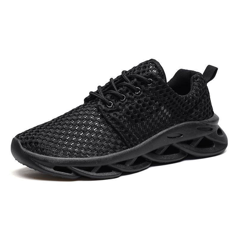 Summer Hollow Mesh Sports Shoes Breathable Trend Couple Casual Shoes Quick Drying Breathable Comfortable Commuting Running Soft Sole