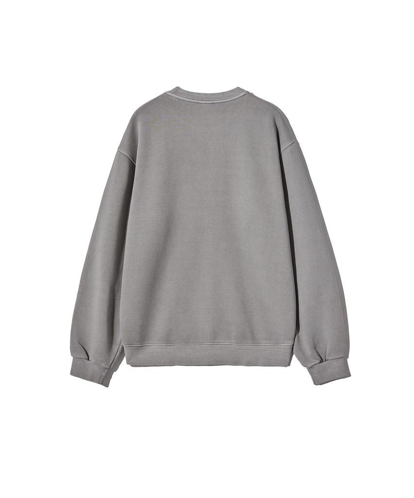GAKKAI UNIONS Glitch Pigment Sweatshirt Stone Grey