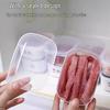 Rectangular Transparent Plastic Food-Grade Storage Box with Lid for Refrigeration