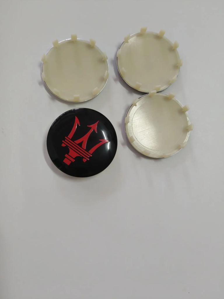 4pcs 8PCS 60MM Car Wheel Center Hup Caps Cover Emblem For Maserati Granturismo Quattroporte Levante Coupe GTS Q4 GT Accessories