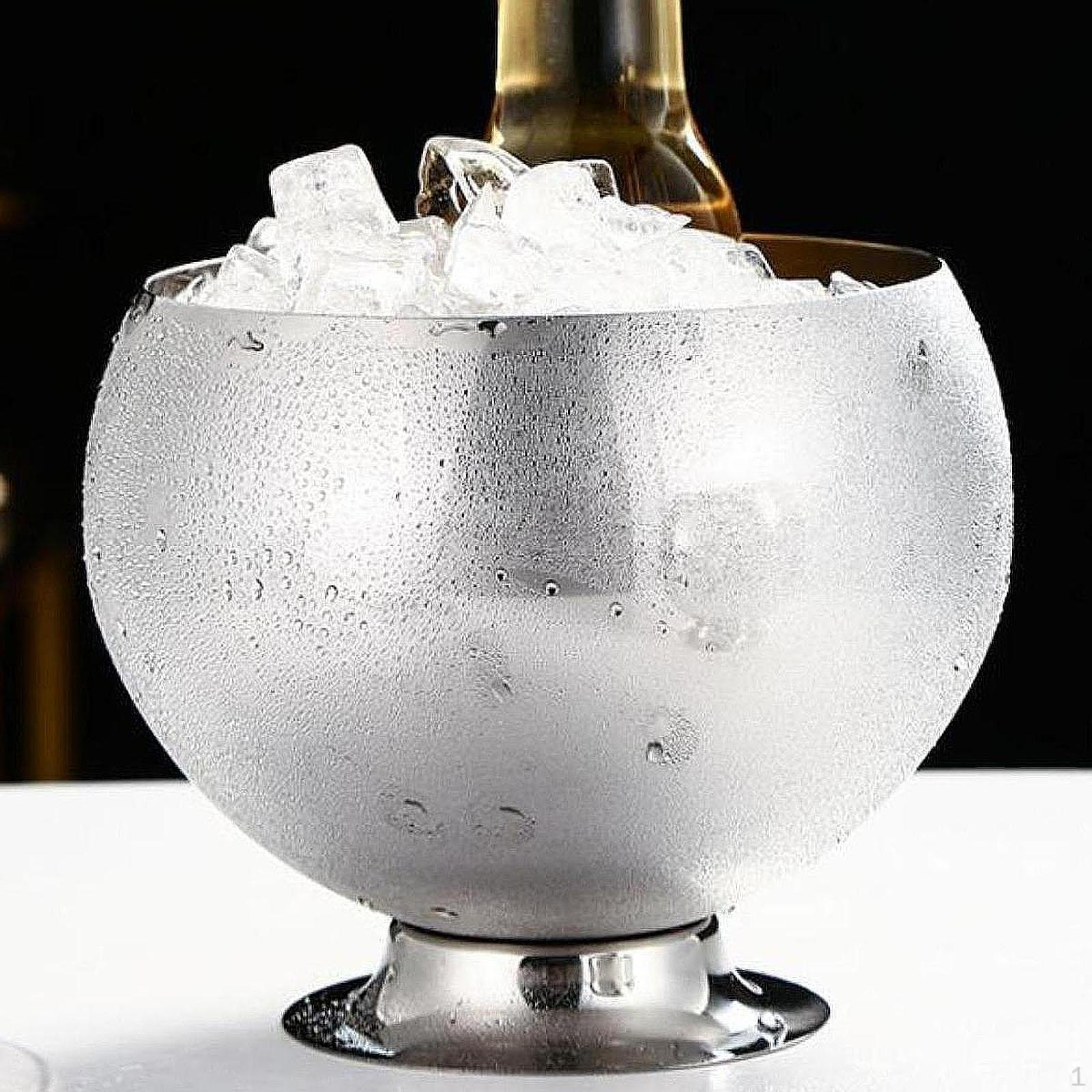 Beverage Tub Champagne Bowl Wine Bucket Chiller Ice for Chilling Wine,Home, Cocktail L