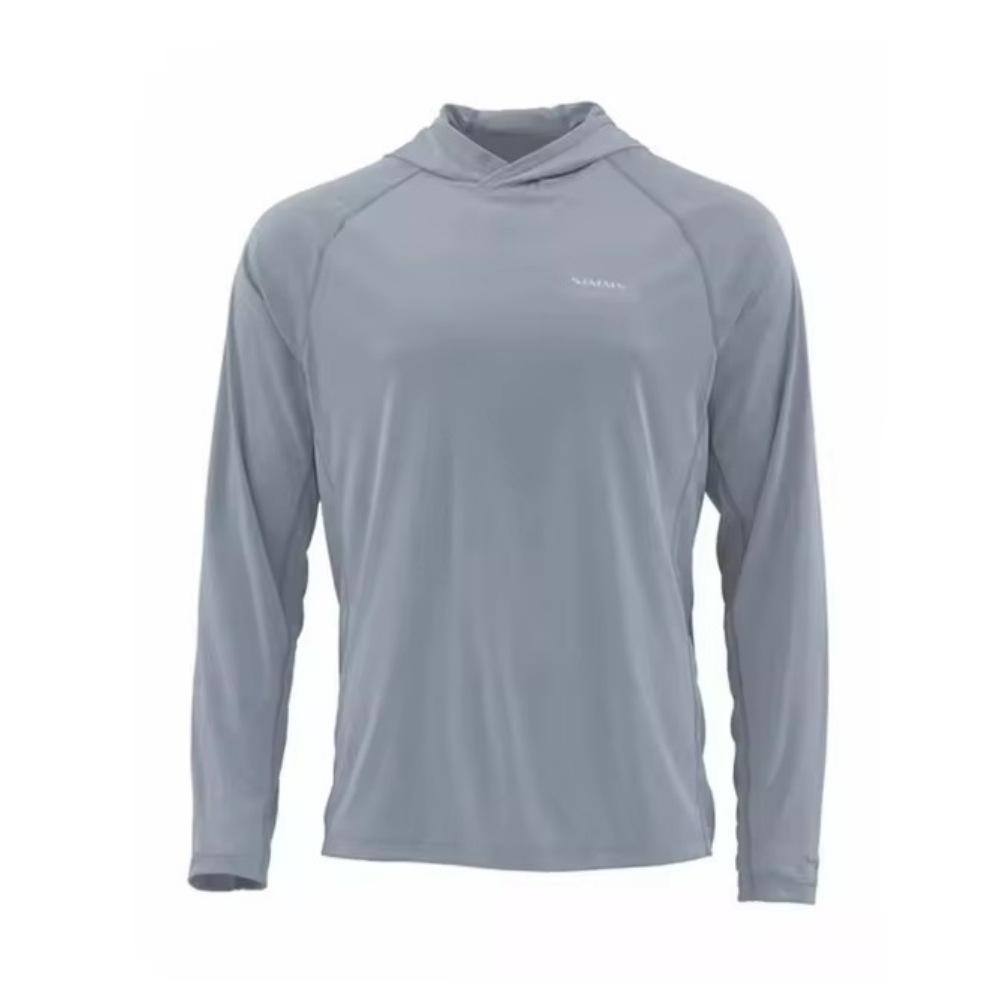 2024 New SIMMS Men's Outdoor Fishing Suit Hoodie Lightweight Sunscreen UP + 50 Long Sleeve Luya Fishing