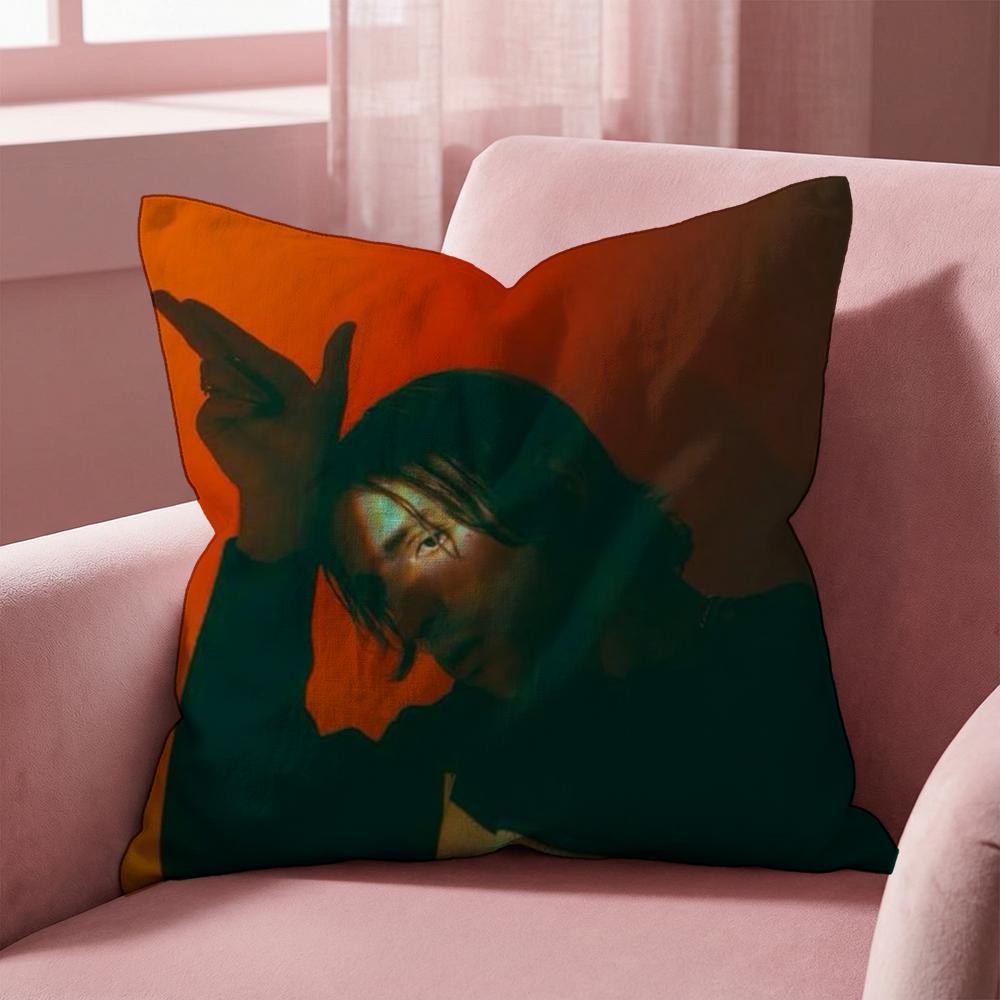 Singer Porter Robinson Cushion Cover Multi-Scene Pillow Cover for Home & Car - Reversible, Soft & Durable for Daily Use