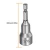 1/4"Socket Strong Magnetic Hexagons Nut Driver for Stable Drilling for DIY Projects Easily Fit Into Various Condition