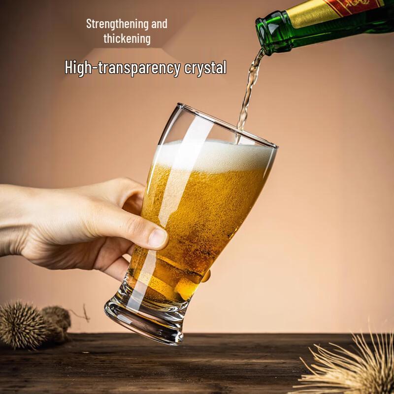 WQ Home Thickened Craft Beer Mug Set 360ml (6-pack)