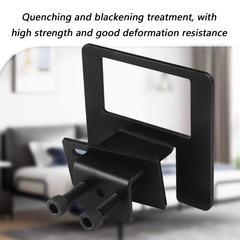 Metal Nonslip Mattress Grippers Adjustable Mattress Stabilizer Retainer Bed Frame Clamps Furniture Protections For Home