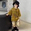 Boys' Clothing Set Summer Children's Ripped Denim Shorts Tie Dye Short Sleeved T-shirt 2-piece Set