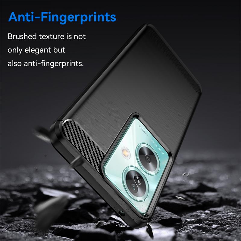 For OPPO A79 5G Case Cover OPPO A79 5G Capas Phone Bumper Back Armor Shockproof Soft TPU Carbon Fiber Fundas OPPO A 79 A79 5G