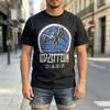 Vintage Rock Band PrintLed Tshir Zeppelin Band 1975 Tour Tee Casual and Comfortable Spring and Summer New Product Unisex