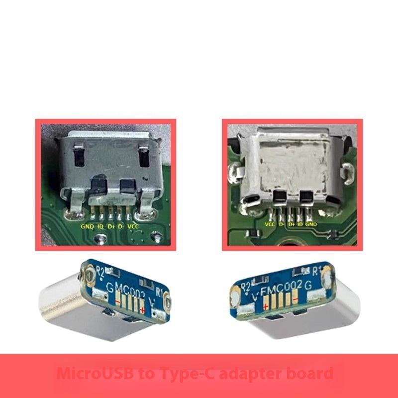 New 2Pcs Charging Port For PCB Soldering DIY Repair Adapter USB Connector Type C Female Jack 5Pin SMD SMT Type-C Socket