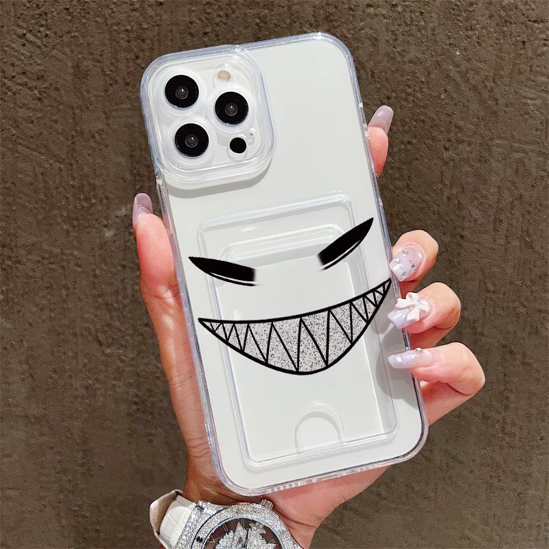 

Силиконовый чехол-карман для карт для iPhone 14 16 15 Max Infinix Note 30 Xiaomi 11T 13T 14T Samsung S23 S24 S25 Прозрачный бампер для телефона Samsung A25 (5G)