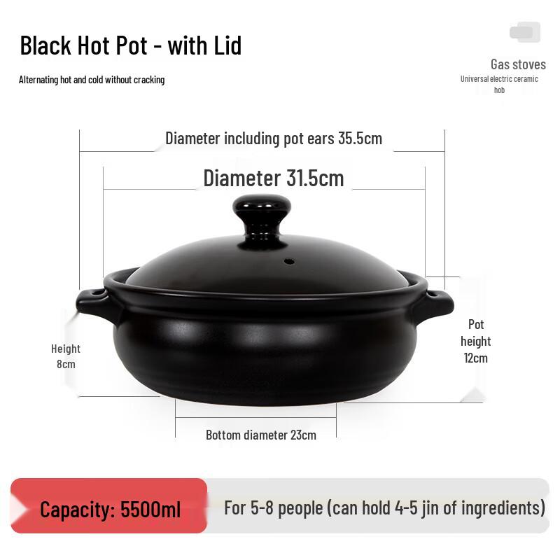 Naijiang Ceramic Hot Pot & Stew Pot