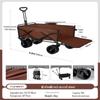 Zhu Chuang Jing Pin Outdoor Electric Folding Utility Wagon