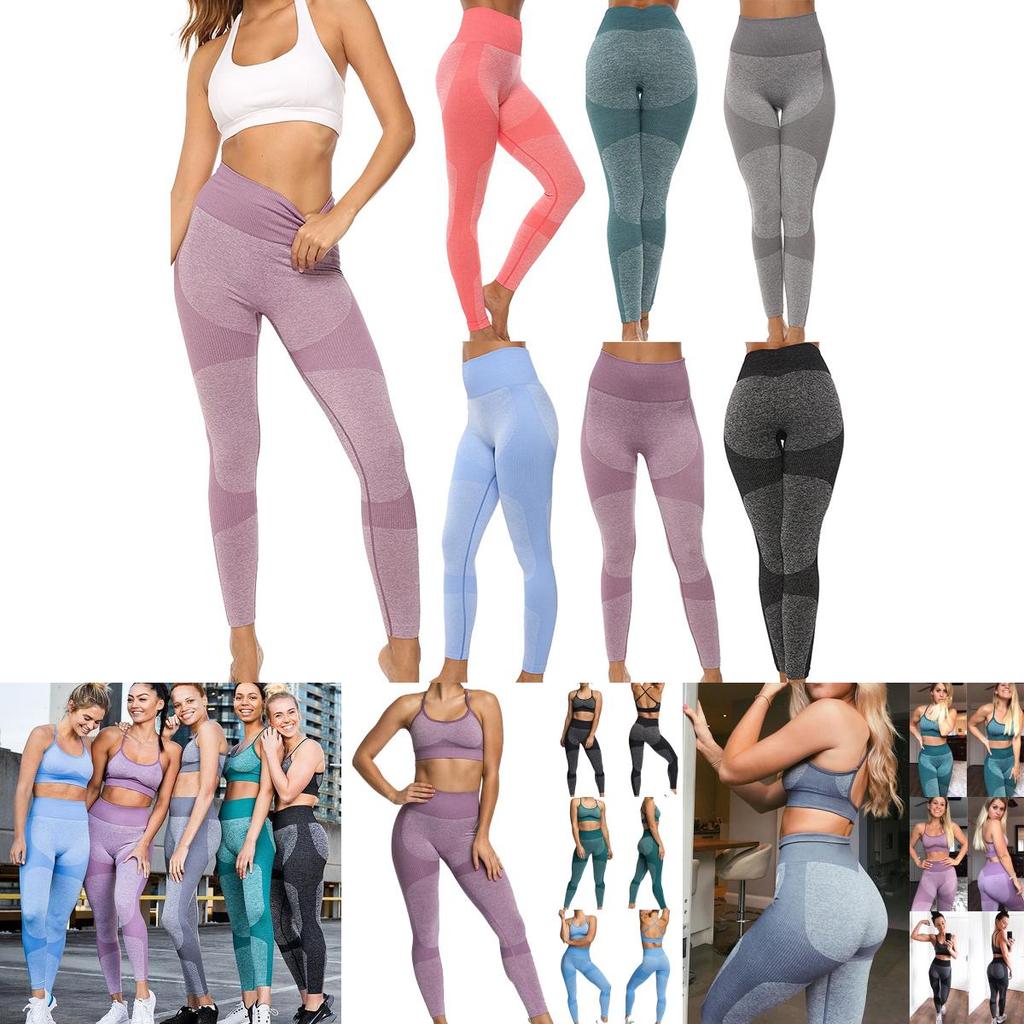 Sleek Women Sleeveless Yoga Set With Padded Bra And High Waisted Elastic Leggings