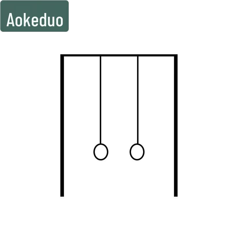 Aokedu Integrated Fitness Training Rack with Rings