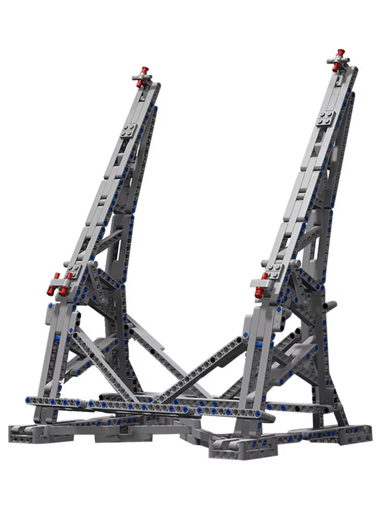 407 pezzi Giocattolo con mattoncini a particelle MOC-10219 Supporto Verticale Efferman per Millennium Falcon 75192 Fatto in Cina